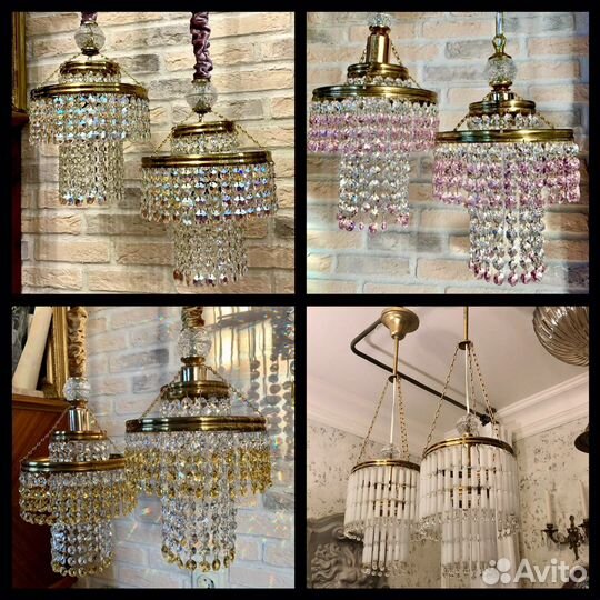 Светильник подвесной винтаж