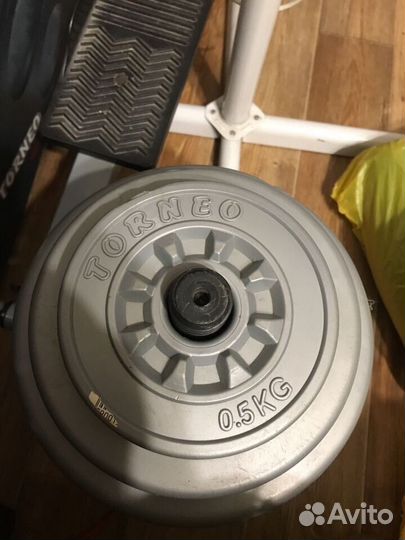 Гантели разборные