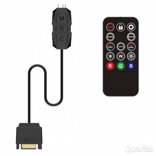 Контроллер argb 5V 3pin, беспроводной пульт управл