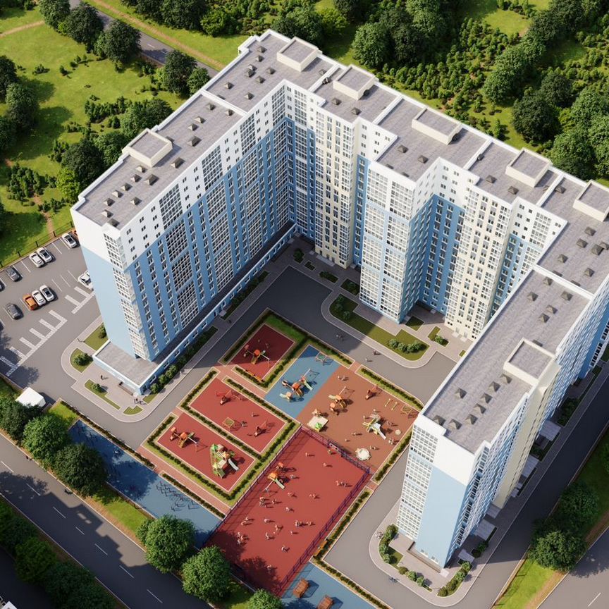 1-к. квартира, 44,1 м², 16/19 эт.