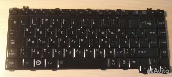 Клавиатура для ноутбука Toshiba A300 рабочая