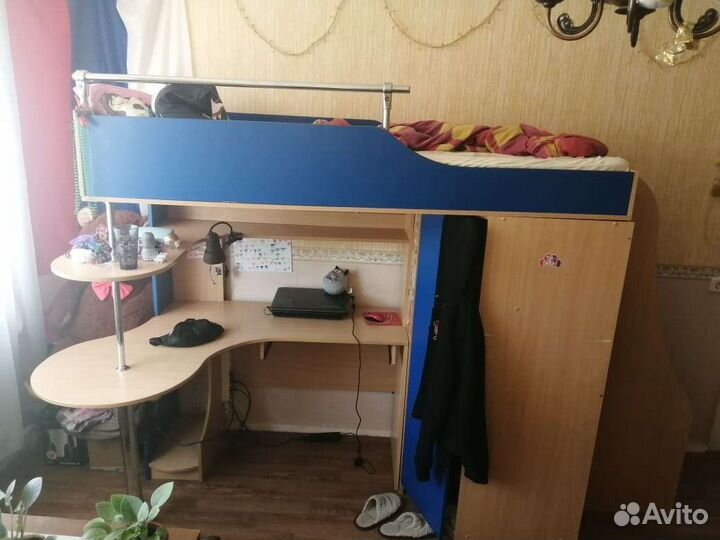 Детская кровать чердак