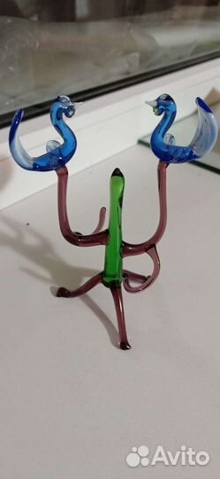 Статуэтка. Дутое стекло