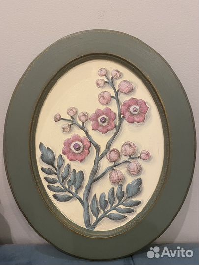 Настенное панно с росписью