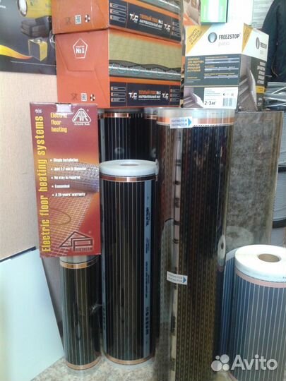 Теплый пол под ковёр