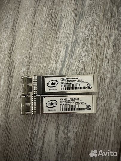 Сетевая карта HP 560SFP+, 10gb, 2x