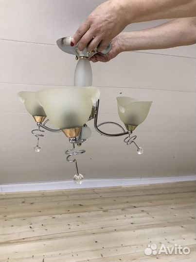 Люстра бу