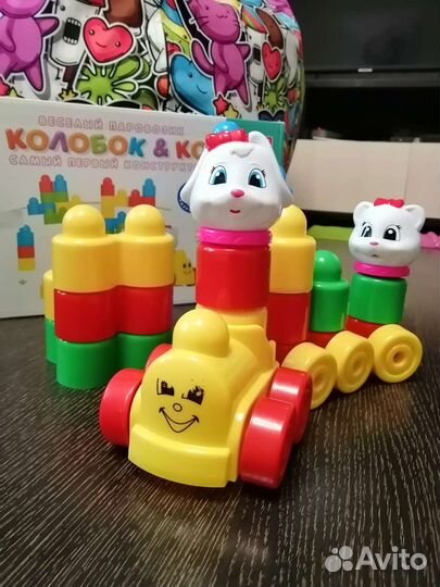 Развивающие игрушки, паровозик 