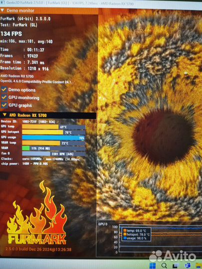 Видеокарта rx 5700