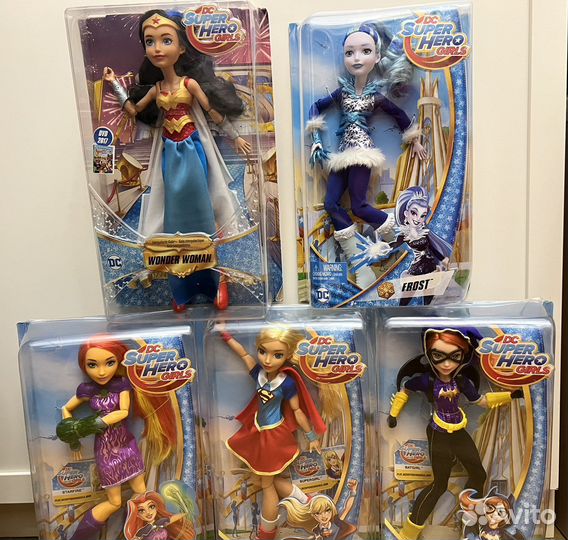 Dc super hero girls куклы фигурки маскарад база