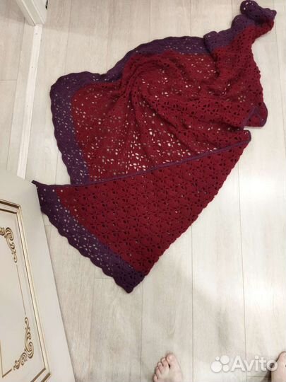 Платок шаль шерсть