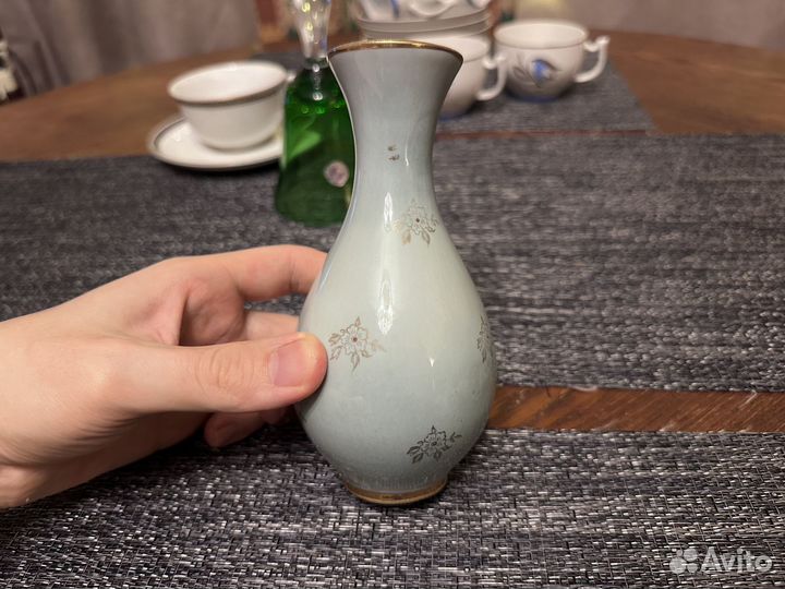 Чашка с блюдцем Чехословакия старая рига СССР