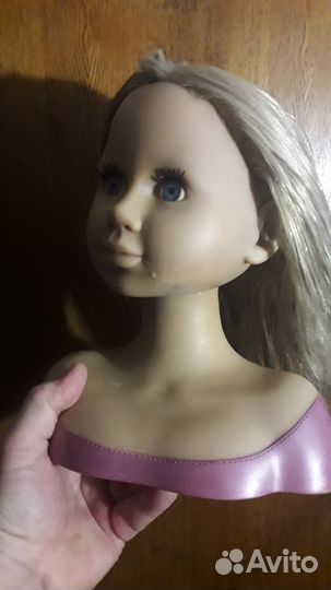 Кукла большая бюст