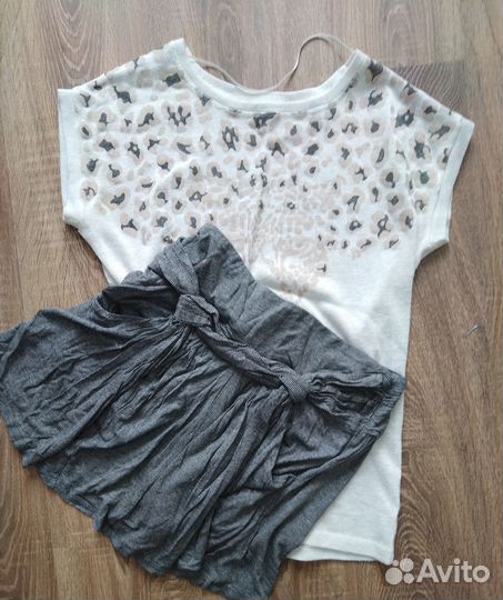 Вещи на девочку/девушку 13-14лет р. 44 пакетом