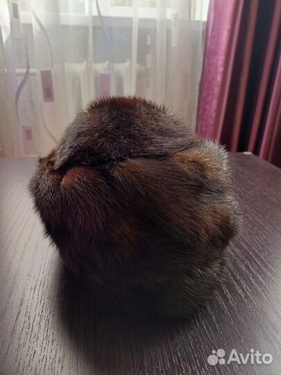 Шапка норковая женская 56