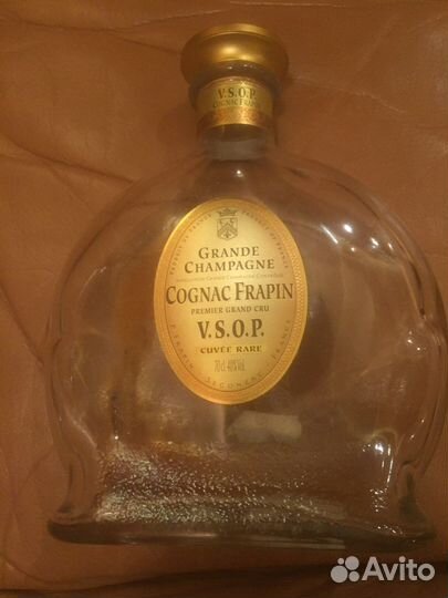 Бутылки из под элитного алкоголя