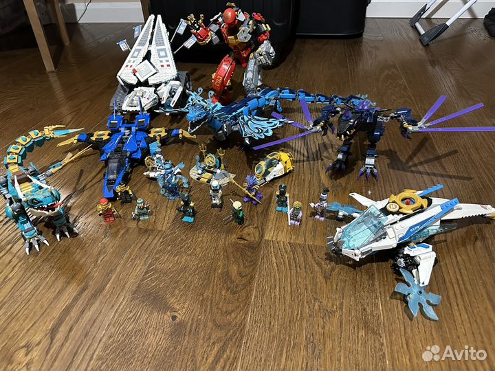 Lego Ninjago водный дракон Нии
