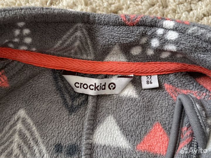 Флисовый комбинезон 86 crokid