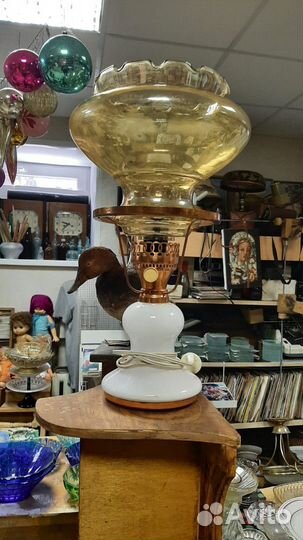 Настольная лампа СССР винтаж