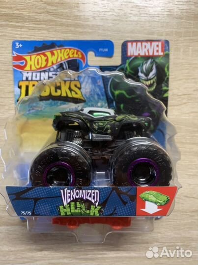 HW Monster Trucks Venomized Hulk(Marvel)