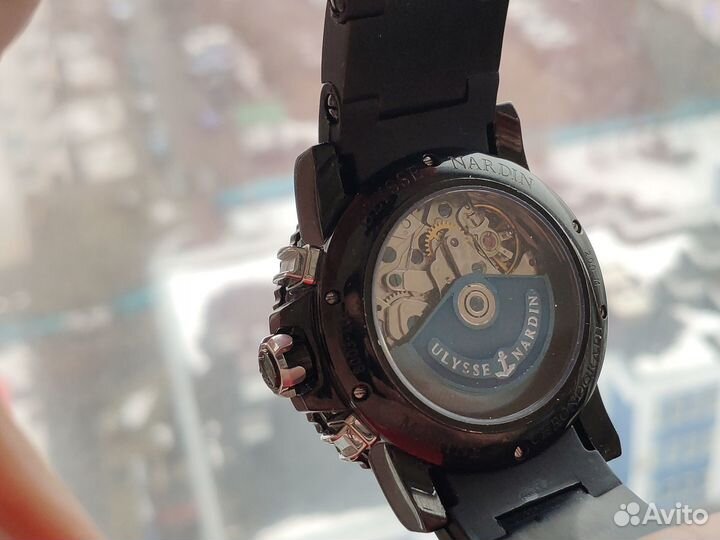 Механические Ulysse Nardin marine chronograph
