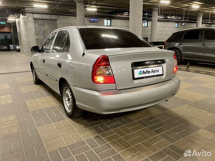 Hyundai Accent 1.5 МТ, 2007, 188 000 км