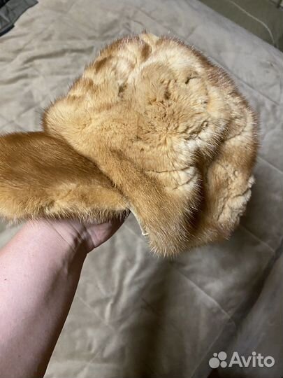 Норковая кепка 56-58