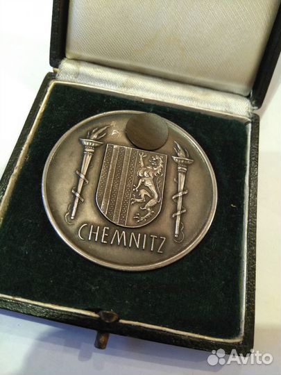Медаль Германия 1930-е годы г.Хемниц