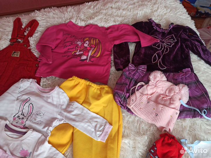 Вещи пакетом для девочки 92 98