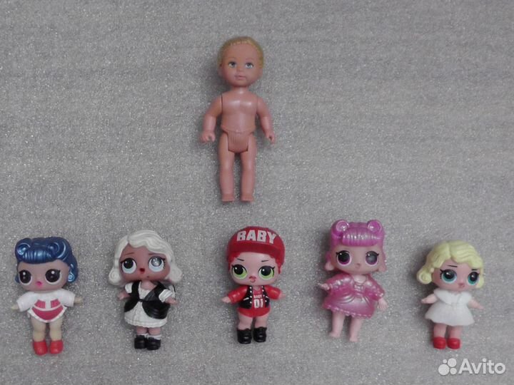 Куклы, пупсы, Барби, LOL, мебель для кукол