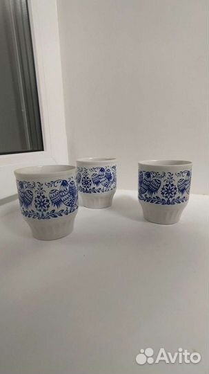 Бокалы фарфоровые СССР