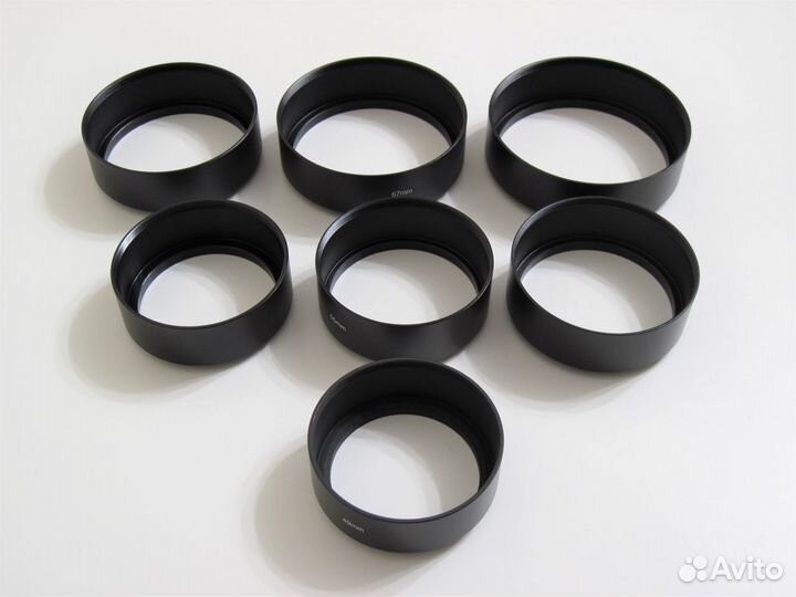 Бленды 49-72 мм резьбовые металлические