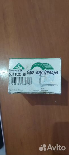 Натяжной ролик грм volkswagen