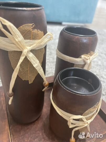 Подсвечник дерево