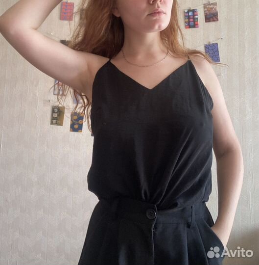 Шелковая майка