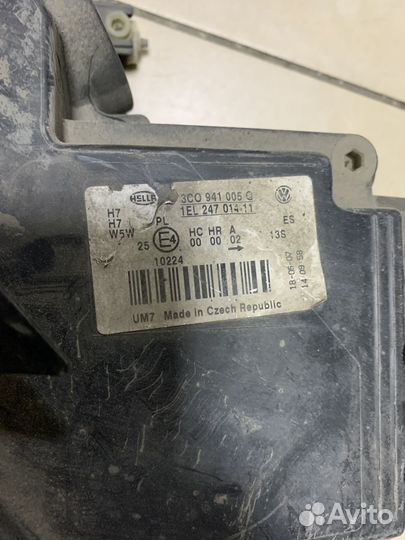 Фара левая оригинал Passat B6 Б\У 3C0941005C