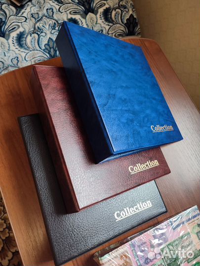 Альбом - Папка формат Оптима для монет и банкнот