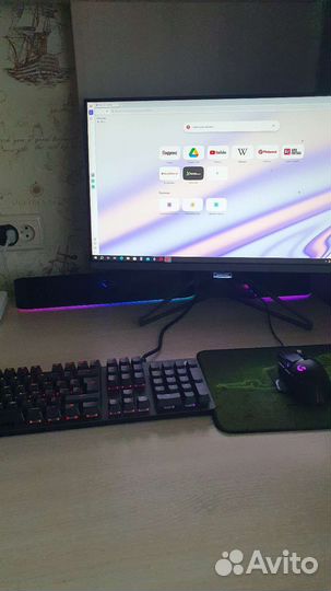 Компьютерные колонки HP с сабвуфером. Новые