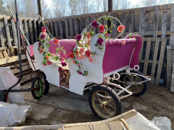 Фаетон Карета Повозка для катания на лошадях