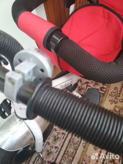 Велосипед-коляска большой с ручкой,шины