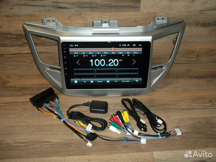 Магнитола Hyundai Tucson 3 Android GPS WiFi