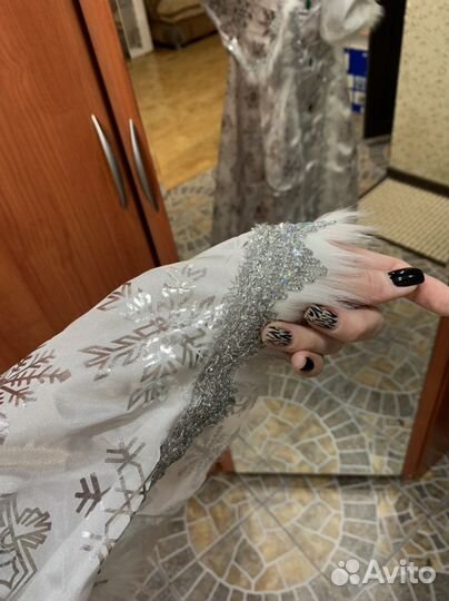 Костюм снегурочки на прокат
