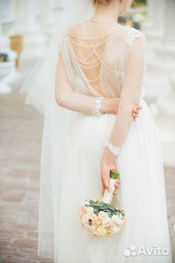 Свадебное платье Queen + фата