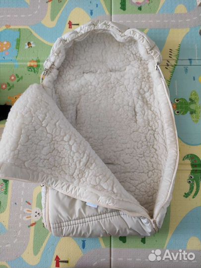 Зимний конверт в коляску