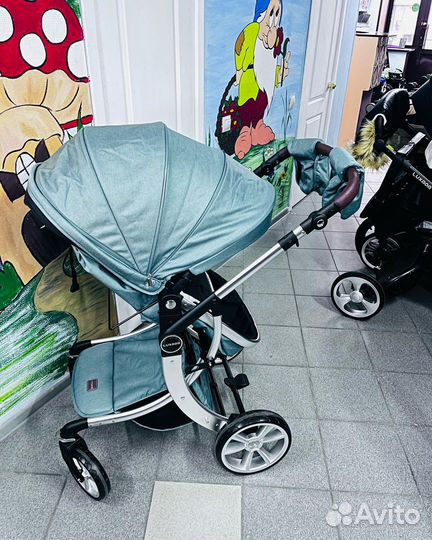 Коляска делюкс 2:1