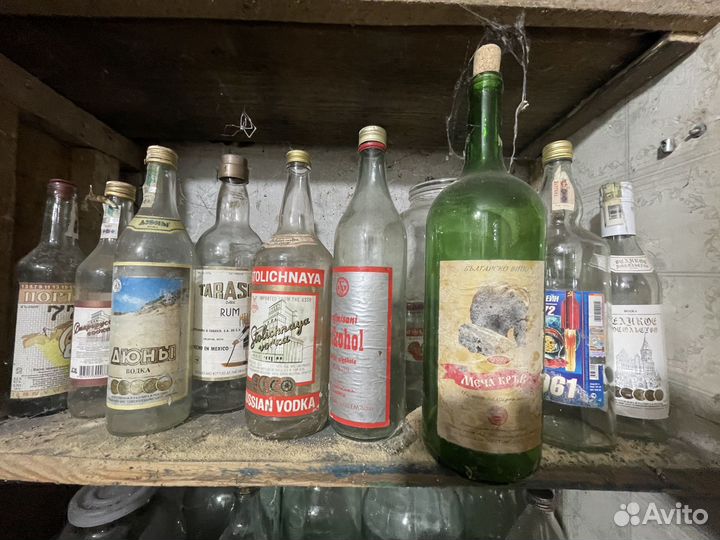 Стариные бутылки