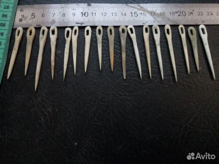 Иголки костяные