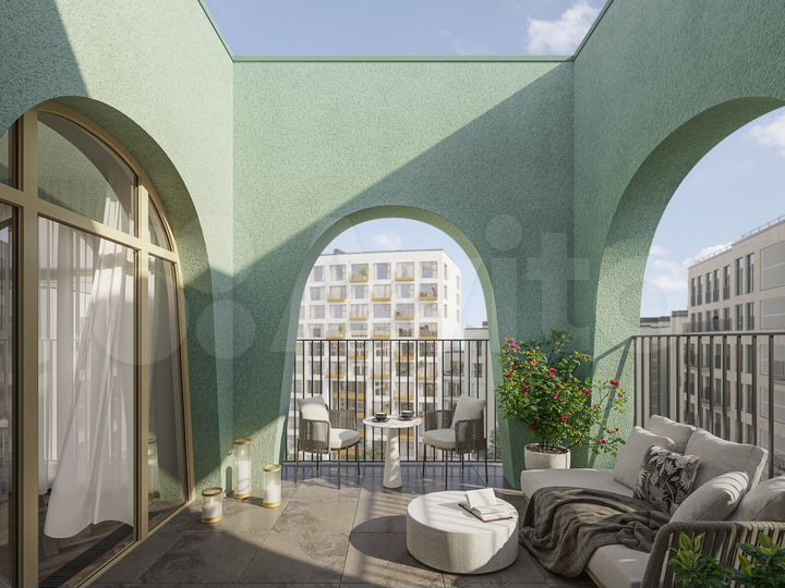 3-к. квартира, 105,5 м², 3/8 эт.