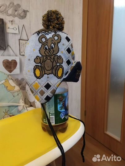 Шапка детская теплая