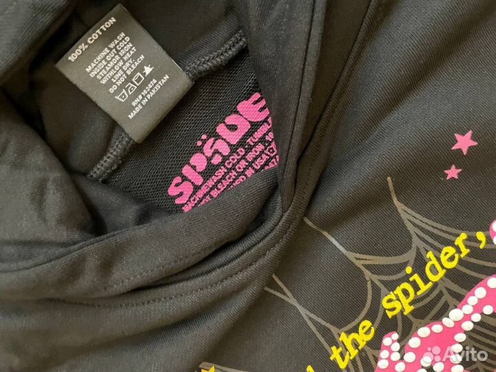 Худи spider young thug Pink